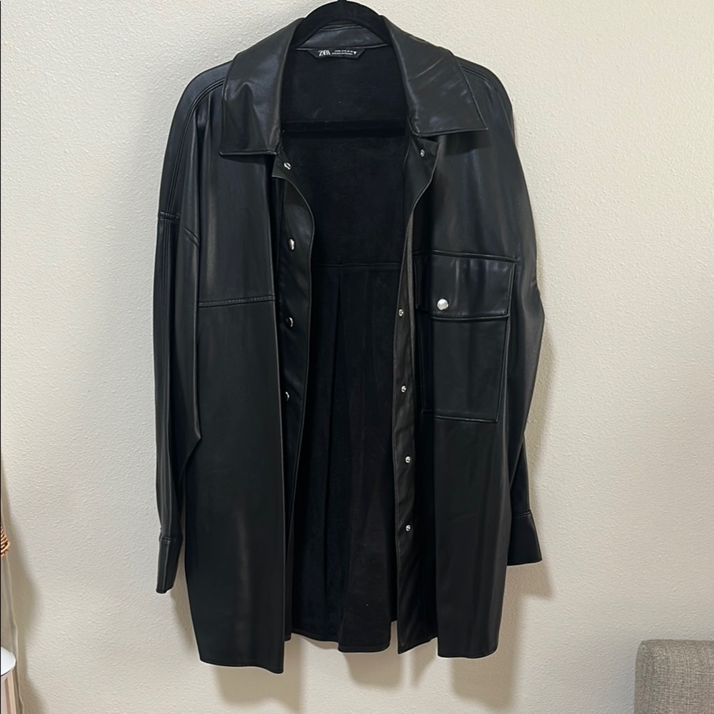 Womens Black Leather Jacket